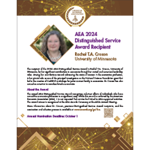 AEA Distinguished Service Award